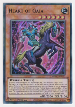 Heart of Gaia (Super Rare) single card from Yu-Gi-Oh!