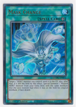 Mask Change (Ultra Rare) single card from Yu-Gi-Oh!