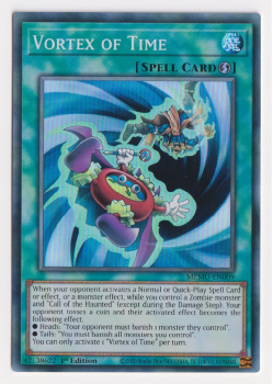 Vortex of Time (Super Rare) single card from Yu-Gi-Oh!