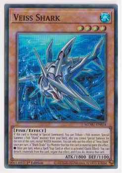 Veiss Shark (Super Rare) single card from Yu-Gi-Oh!