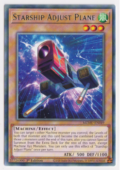 Starship Adjust Plane (Rare) single card from Yu-Gi-Oh!
