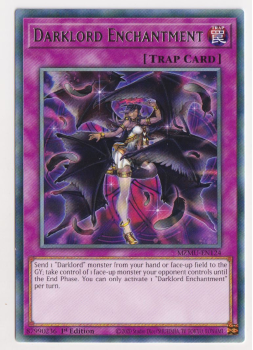 Darklord Enchantment (Rare) single card from Yu-Gi-Oh!