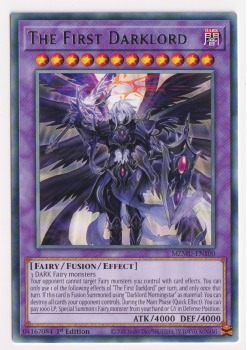 The First Darklord (Rare) single card from Yu-Gi-Oh!