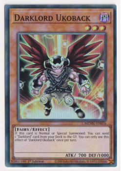 Darklord Ukoback (Super Rare) single card from Yu-Gi-Oh!