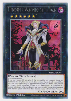 Dhampir Vampire Sheridan (Rare) single card from Yu-Gi-Oh!