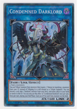 Condemned Darklord (Super Rare) single card from Yu-Gi-Oh!