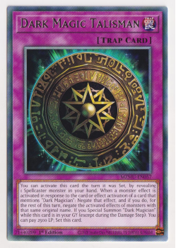 Dark Magic Talisman (Rare) single card from Yu-Gi-Oh!