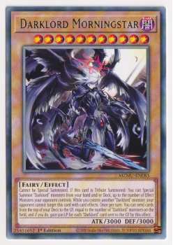 Darklord Morningstar (Rare) single card from Yu-Gi-Oh!