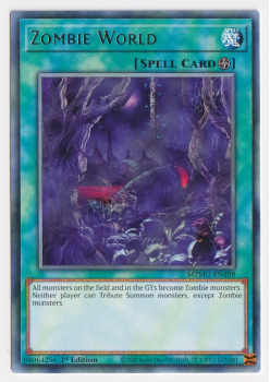 Zombie World (Rare) single card from Yu-Gi-Oh!
