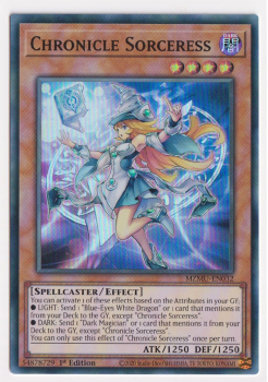 Chronicle Sorceress (Super Rare) single card from Yu-Gi-Oh!