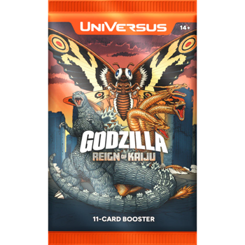 Universus: Godzilla Reign of Kaiju Booster Pack (11 Cards)