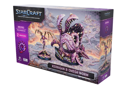 StarCraft - Zerg Kerrigan & Omega Worm