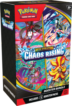 Pokemon Mega Evolution Chaos Rising Booster Bundle
