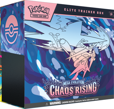 Pokemon Mega Evolution Chaos Rising Elite Trainer Box