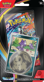 Pokemon Mega Evolution Chaos Rising Checklane Blister Toxel