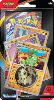 Pokemon Mega Evolution Chaos Rising Premium Checklane Blister Flygon