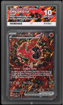 Oricorio EX (BLACK STAR PROMO) : 024 ULTRA PREMIUM COLLECTION - ACE GRADING Graded Card – 10 GEM MINT