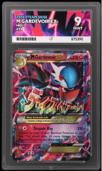 M Gardevoir EX (HOLO) : 79/114 STEAM SIEGE - ACE GRADING Graded Card Graded Card - 9 MINT