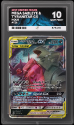 Mega Sableye and Tyranitar GX (HOLO) : 126/236 UNIFIED MINDS - ACE GRADING Graded Card &ndash; 10 GEM MINT