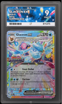 Umbreon EX (HOLO) : 060/131 SCARLET AND VIOLET - PRISMATIC EVOLUTIONS - CERTIFIED GUARANTY COMPANY Graded Card - 9 MINT