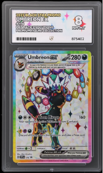 Umbreon EX (PROMO) : SVP176 PRISMATIC EVOLUTIONS PREMIUM FIGURE COLLECTION - ACE GRADING Graded Card – 8 NM-MT