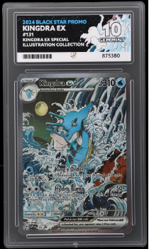 Kingdra EX (PROMO) : SVP131 BLACK STAR PROMO - ACE GRADING Graded Card - 10 GEM MINT