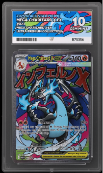 Mega Charizard Y EX (BLACK STAR PROMO) : 023 ULTRA PREMIUM COLLECTION - ACE GRADING Graded Card – 10 GEM MINT
