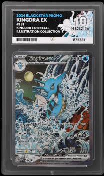 Kingdra EX (PROMO) : SVP131 BLACK STAR PROMO - ACE GRADING Graded Card - 10 GEM MINT