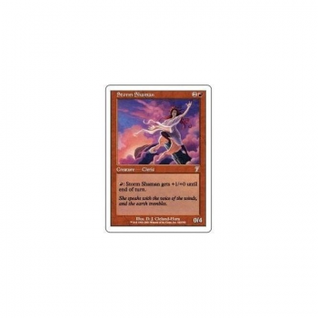 Storm Shaman : SEVENTH EDITION 222/350 - Magic the Gathering Single Card
