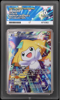 Jirachi (PROMO) : XY67A PREMIUM TRAINERS XY COLLECTION - ACE GRADING Graded Card – 6 EX-MT