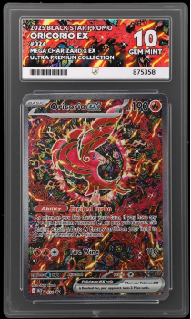 Oricorio EX (BLACK STAR PROMO) : 024 ULTRA PREMIUM COLLECTION - ACE GRADING Graded Card – 10 GEM MINT