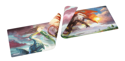 Gamegenic Magic the Gathering: Lorwyn Eclipsed Double Sided Playmat Eirdu Carrier of Dawn / Isilu Carrier of Twilight