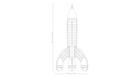 LEGO&reg; Ideas Tintin Moon Rocket (21367) - Image 7