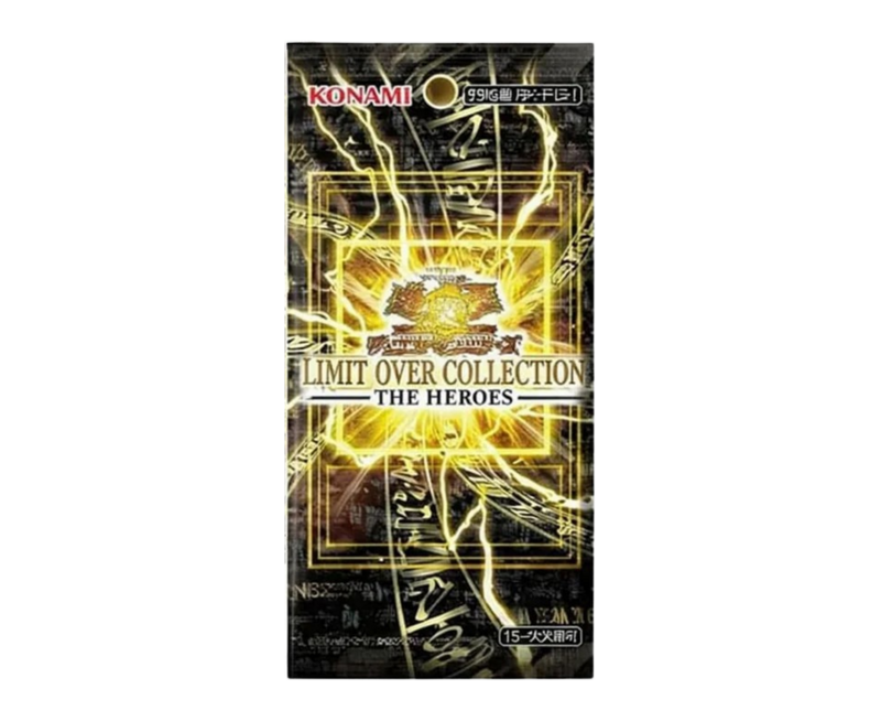 Yu-Gi-Oh Limit Over Collection The Heroes Booster Pack Japanese OCG Yu-Gi-Oh Limit Over Collection The Heroes Booster Pack Japanese OCG