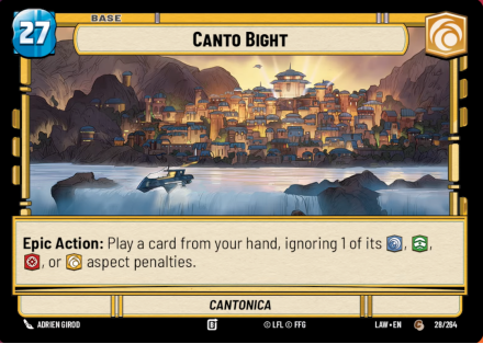 Canto Bight - Cantonica single card from Star Wars Unlimited