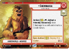 Chewbacca - Hero of Kessel (HYPERSPACE) : 277 A LAWLESS TIME - Star Wars Unlimited Single Card