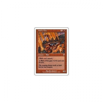 Wall of Fire : SEVENTH EDITION 227/350 - Magic the Gathering Single Card
