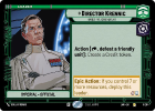 Director Krennic - Amidst My Achievement : 008/264 A LAWLESS TIME - Star Wars Unlimited Single Card