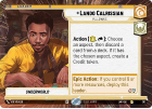 Lando Calrissian - Full Sabacc (HYPERSPACE) : 282 A LAWLESS TIME - Star Wars Unlimited Single Card