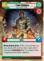 Saw Gerrera - Bring Down the Empire (HYPERSPACE) : 265 A LAWLESS TIME - Star Wars Unlimited Single Card - Image 2