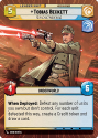 Tobias Beckett - People are Predictable (HYPERSPACE) : 266 A LAWLESS TIME - Star Wars Unlimited Single Card - Image 2