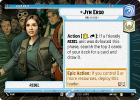 Jyn Erso - Time to Fight (HYPERSPACE) : 269 A LAWLESS TIME - Star Wars Unlimited Single Card