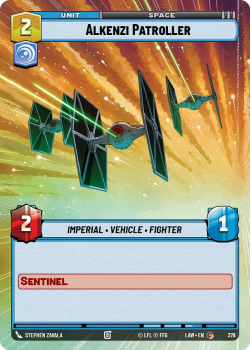 Alkenzi Patroller (HYPERSPACE) single card from Star Wars Unlimited