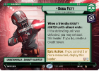 Boba Fett - Krayt's Claw Commander (HYPERSPACE) : 271 A LAWLESS TIME - Star Wars Unlimited Single Card