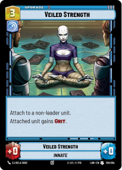 Veiled Strength single card from Star Wars Unlimited