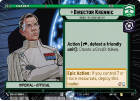 Director Krennic - Amidst My Achievement (HYPERSPACE) : 272 A LAWLESS TIME - Star Wars Unlimited Single Card