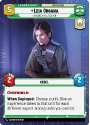Leia Organa - Someone Who Loves You (HYPERSPACE) : 274 A LAWLESS TIME - Star Wars Unlimited Single Card - Image 2