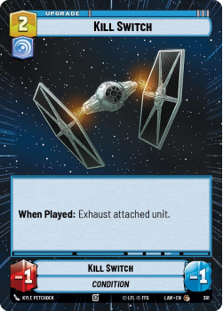 Kill Switch (HYPERSPACE) single card from Star Wars Unlimited