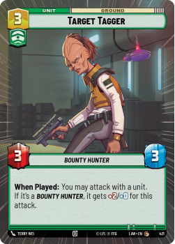 Target Tagger (HYPERSPACE) single card from Star Wars Unlimited