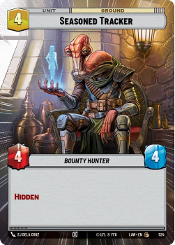 Seasoned Tracker (HYPERSPACE) single card from Star Wars Unlimited
